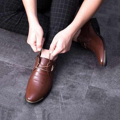 Geklede Oxford - Heren - Leer - Zakelijk Leer - Elegante Oxford
