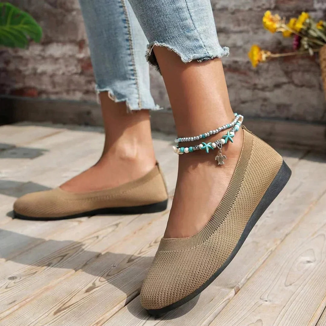 Ballerina Schoenen - Vrouwen - Antislip - OrthoFit - LUCIA