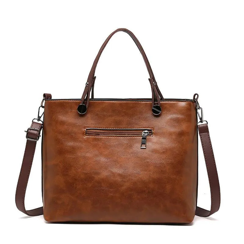 Schoudertas - Vrouwen - Leren - Vintage Leder Schoudertas - Nova