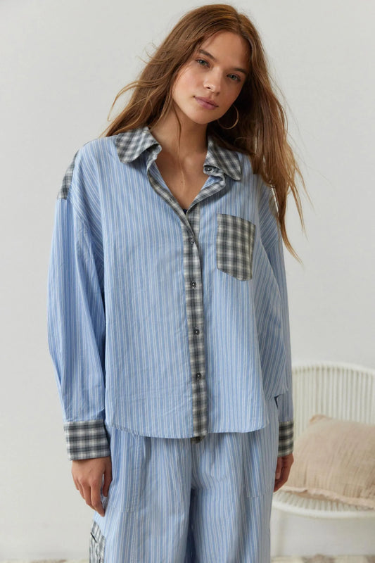 Pyjama Set - Dames - Katoen Zacht - Dames Pyjama - Nacht