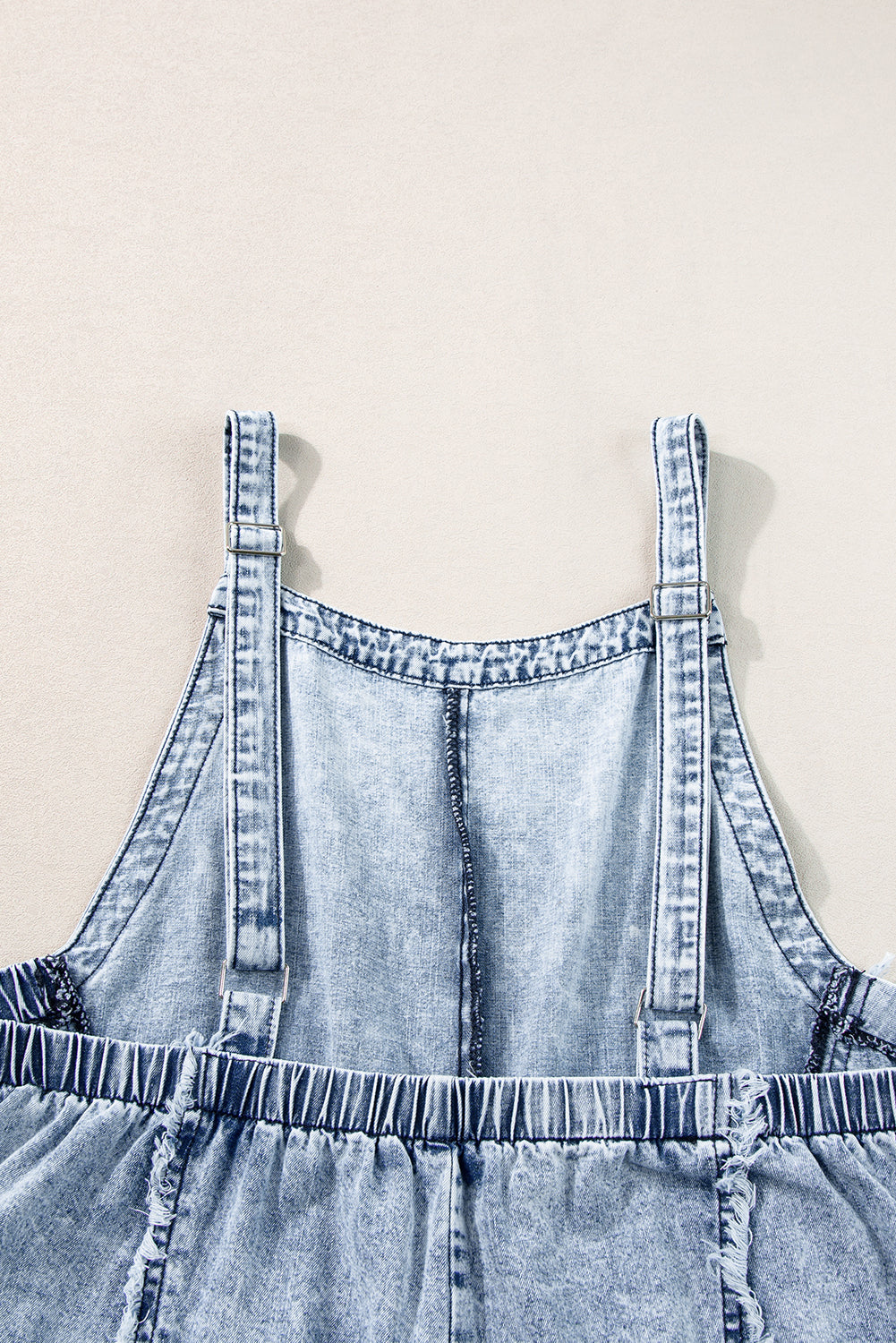 Overal - Vrouwen - Denim Mouwloze - Casual Jumpsuit - Flow