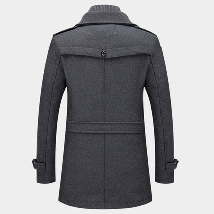 Winterjas - Men - Warm en Licht - Heren Mantel - Luxe Mantel