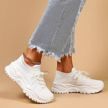 Dames - Orthopedische Sneakers - Geheugenschuim en Voetsteun - Comfortabele Demping - Stijlvolle Wandelervaring