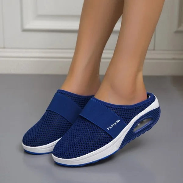 Vrouwen - Slip-On Wandelschoenen - Ademend Mesh - Orthopedische Sneakers - Comfortabel Stappers