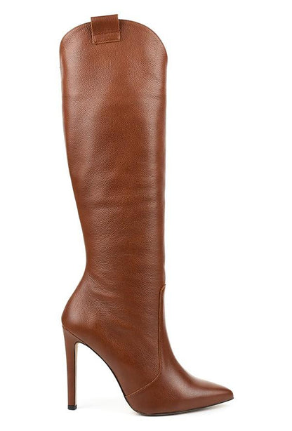 Dames Laarzen - Vrouwen - 8 Cm Hak - Laarzen Met Elegante Hak - ELARA