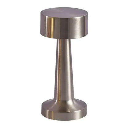 Retro tafellamp met glazen bol en warm LED-licht – GlowMuse RetroLight