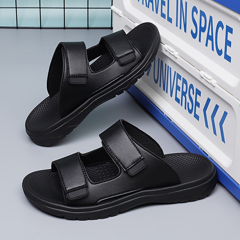 Heren - Open-Teen Slippers - Ademend en Schokabsorberend - Zomerse Comfort - GAXON EDGE