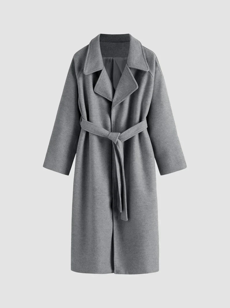 Lange Jas - Dames - Wolblend - Winterjas - Chic Jas