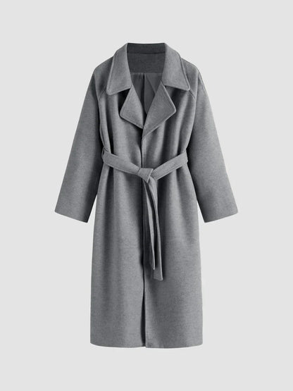 Lange Jas - Dames - Wolblend - Winterjas - Chic Jas