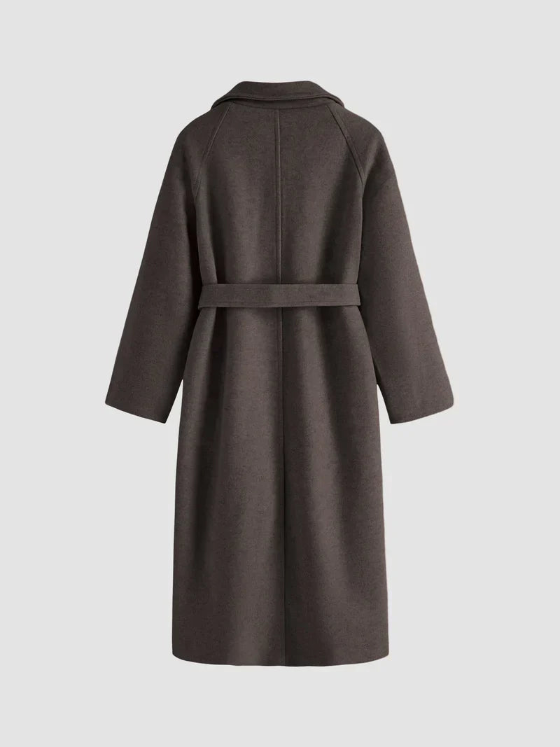 Lange Jas - Dames - Wolblend - Winterjas - Chic Jas
