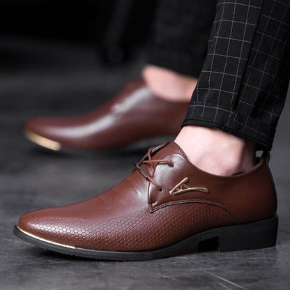Geklede Oxford - Heren - Leer - Zakelijk Leer - Elegante Oxford