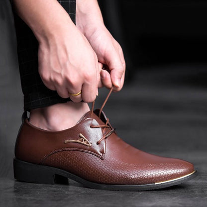 Geklede Oxford - Heren - Leer - Zakelijk Leer - Elegante Oxford
