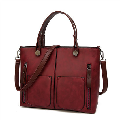 Schoudertas - Vrouwen - Leren - Vintage Leder Schoudertas - Nova