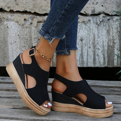 Wedge Sandalen - Dames - Met Steun - Zomer Wedge - Stijlvol