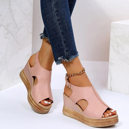 Wedge Sandalen - Dames - Met Steun - Zomer Wedge - Stijlvol