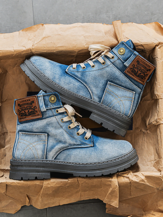Laarzen - Unisex - Denim & Antislip - DenimLaarzen - Denia