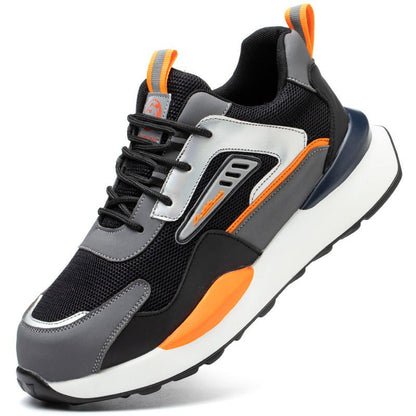 Veiligheidsschoenen - Mannen - Lichtgewicht en Doorsteekvast - Bescherming en Comfort - TRAIL EDGE
