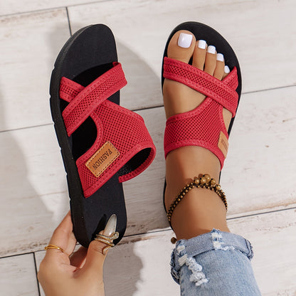 Vrouwen - Mesh Sandalen - Lichtgewicht Ademend Materiaal - Zomer Comfort - ZONNIGE STAP