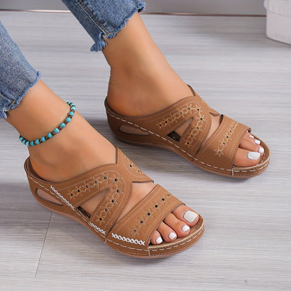 Orthopedische Sandalen - Dames - Comfortabel Ontwerp - Voetondersteuning - MEREL COMFORT