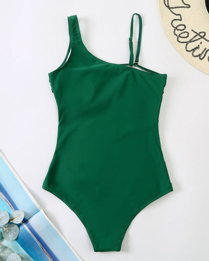 Badpak - Dames - Chinlon en Spandex - Badmode - Eenvoudig Elegant