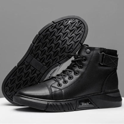 Leren Schoenen - Heren - Zwart Leer - Allround Leren