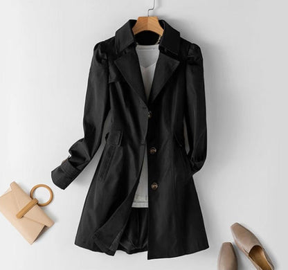 Trenchcoat - Dames - Knoopsluiting - Dames Trenchcoat - NOVA