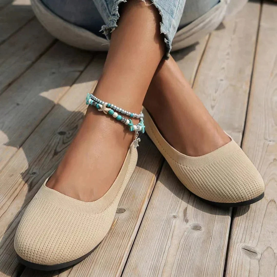 Ballerina Schoenen - Vrouwen - Antislip - OrthoFit - LUCIA