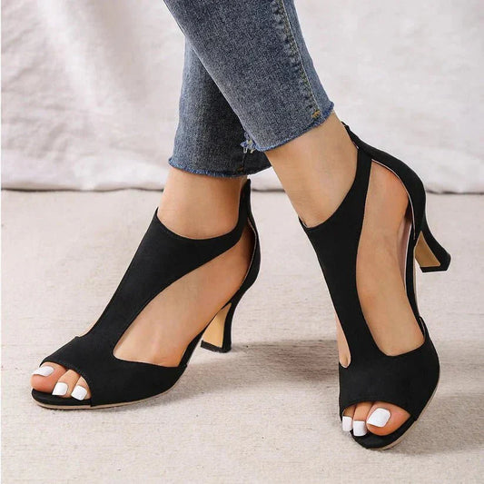 Elegante dames sandalen met comfortabele hak en zachte zool – AURELIA HEEL