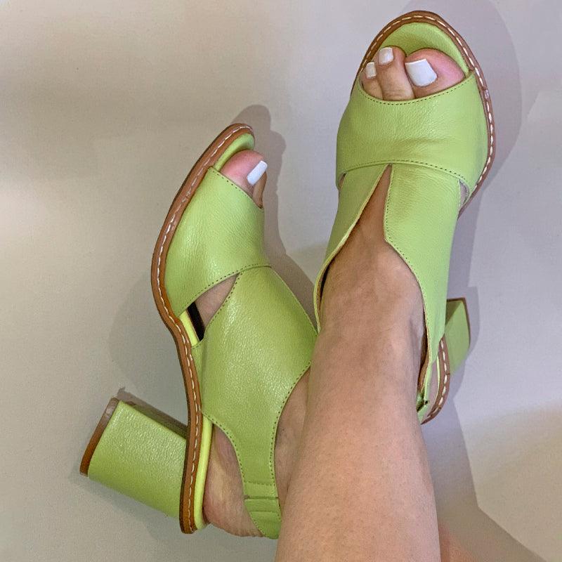Trendy dames sandalen met cut-out design en open hiel – ZAYLA BREEZE