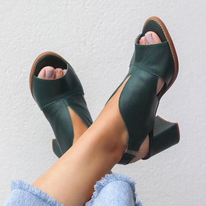 Trendy dames sandalen met cut-out design en open hiel – ZAYLA BREEZE