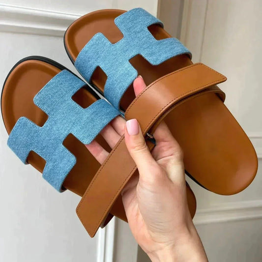 Dames - Gladiator Sandalen - Verstelbare Klittenbandsluiting - Elegante Mode - HIRA