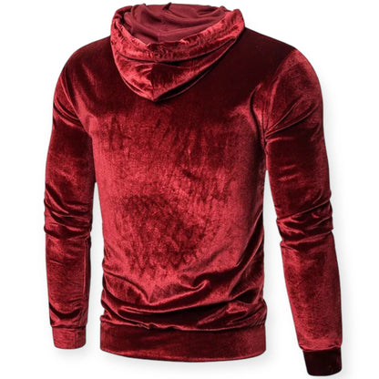 LENNOX - Luxe fluwelen fleece hoodie met zacht comfort