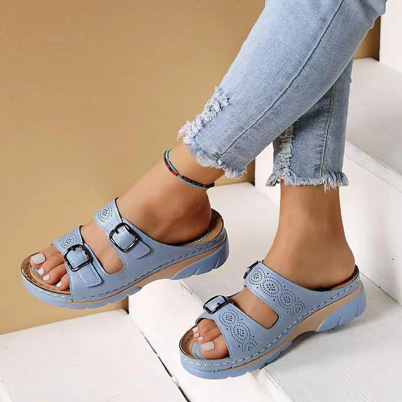 Vrouwen - Orthopedische Slip-On Sandalen - Comfortabele Demping - Zomerschoenen - Zomercomfort