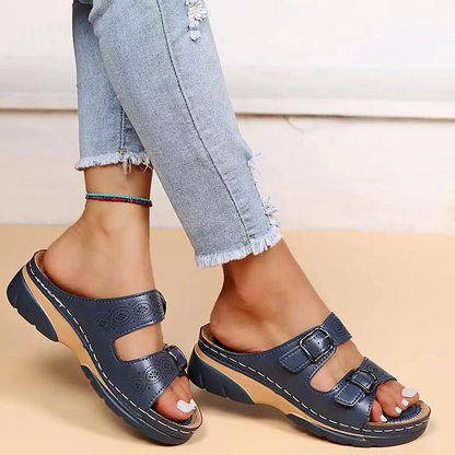 Vrouwen - Orthopedische Slip-On Sandalen - Comfortabele Demping - Zomerschoenen - Zomercomfort