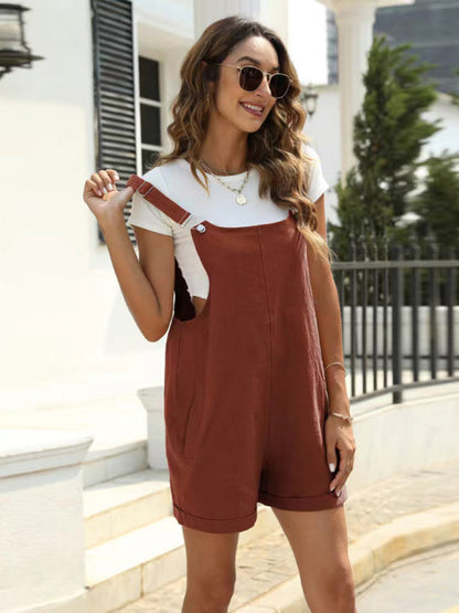 Tuinpak Short - Dames - Verstelbare Bretels - Comfortabele Outfit - RELAXED STYLE