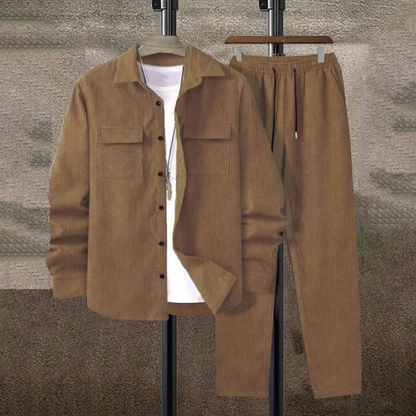 Heren Tweed Set - Men - Zachte Stoffen - Herfstlook - Herfst