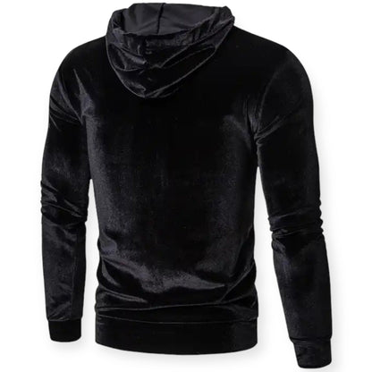 LENNOX - Luxe fluwelen fleece hoodie met zacht comfort