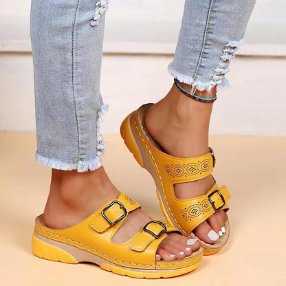 Vrouwen - Orthopedische Slip-On Sandalen - Comfortabele Demping - Zomerschoenen - Zomercomfort