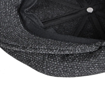 CLAUDE - Vintage tweed platte pet met tijdloze charme
