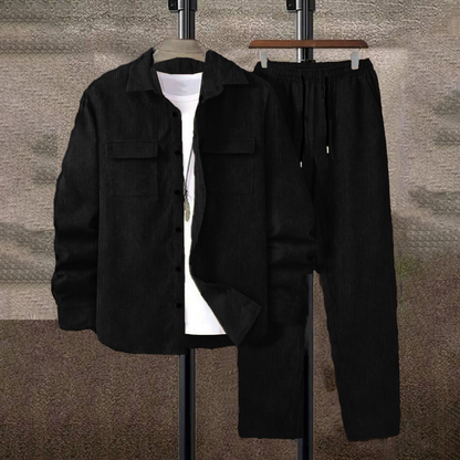 Heren Tweed Set - Men - Zachte Stoffen - Herfstlook - Herfst