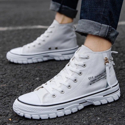 Casual Sneaker - Heren - Canvas - Hoog Canvas - Casual Hoog