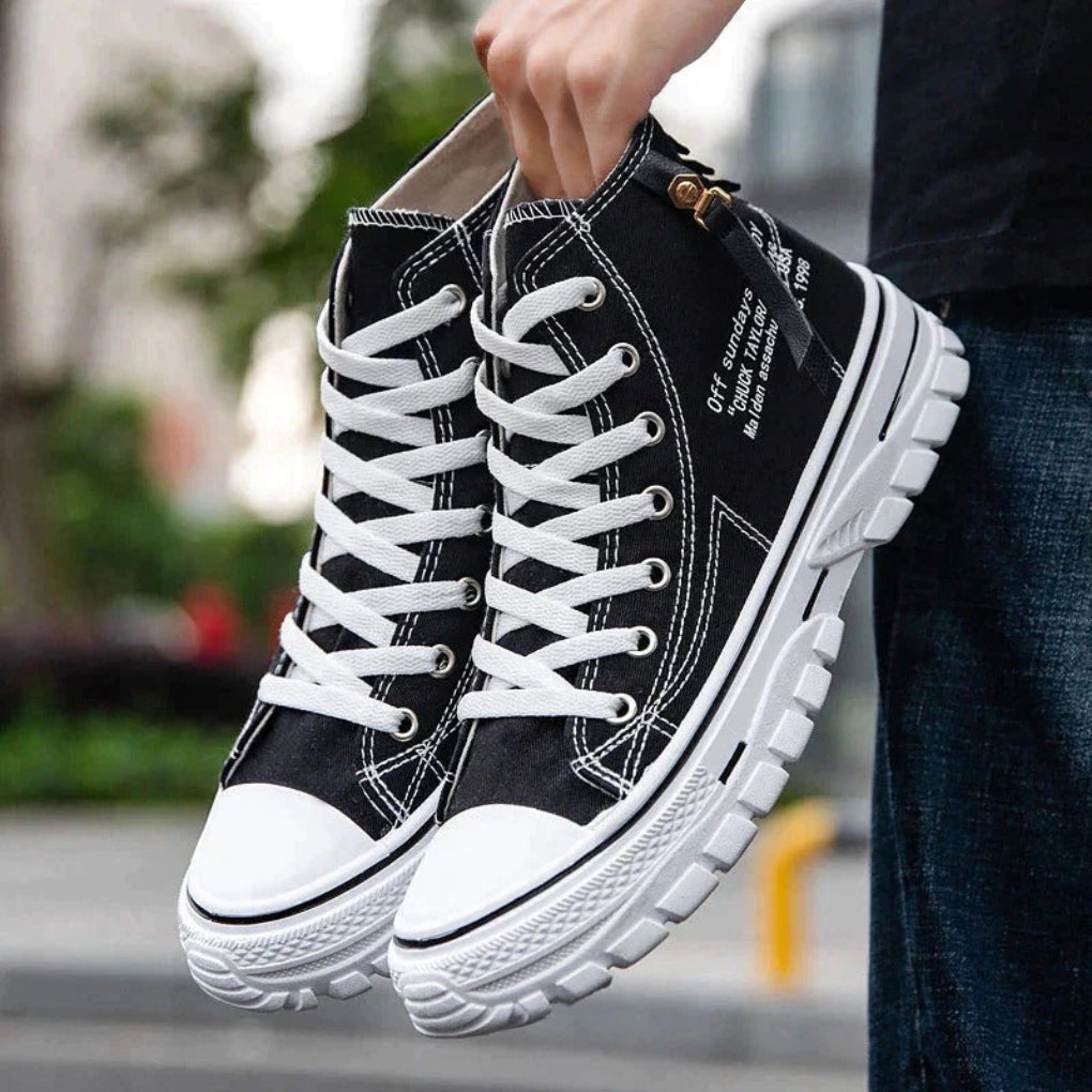 Casual Sneaker - Heren - Canvas - Hoog Canvas - Casual Hoog