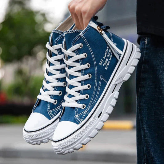 Casual Sneaker - Heren - Canvas - Hoog Canvas - Casual Hoog