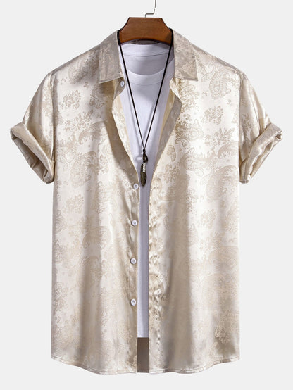 Heren - Casual Overhemd - Relaxte Fit - Subtiele Structuur - NONCHALANTE EDGE