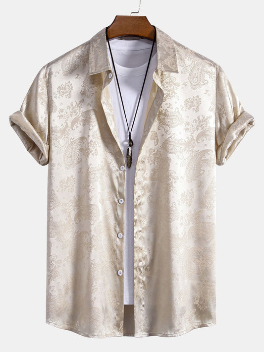 Heren - Casual Overhemd - Relaxte Fit - Subtiele Structuur - NONCHALANTE EDGE