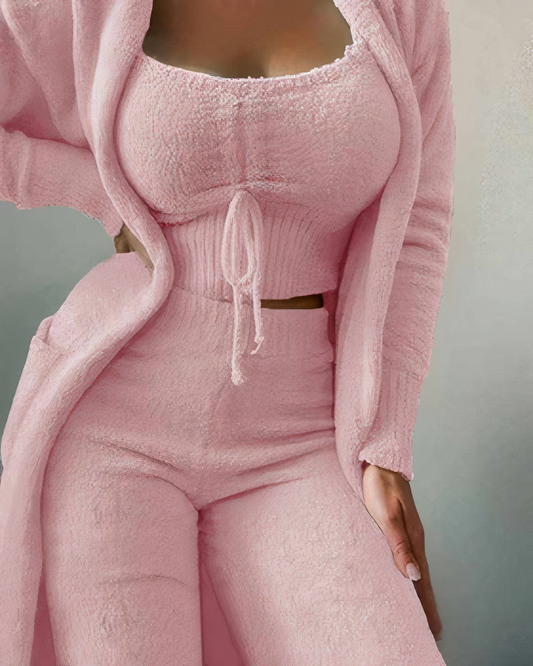 Superzachte dames pyjamaset met tijdloze pasvorm – LUNAYA COZYSET