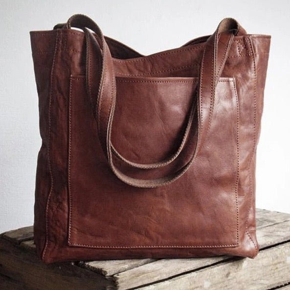 Leren Tas - Vrouwen - Echt Leer - Dames Handtas - Luxe Tas