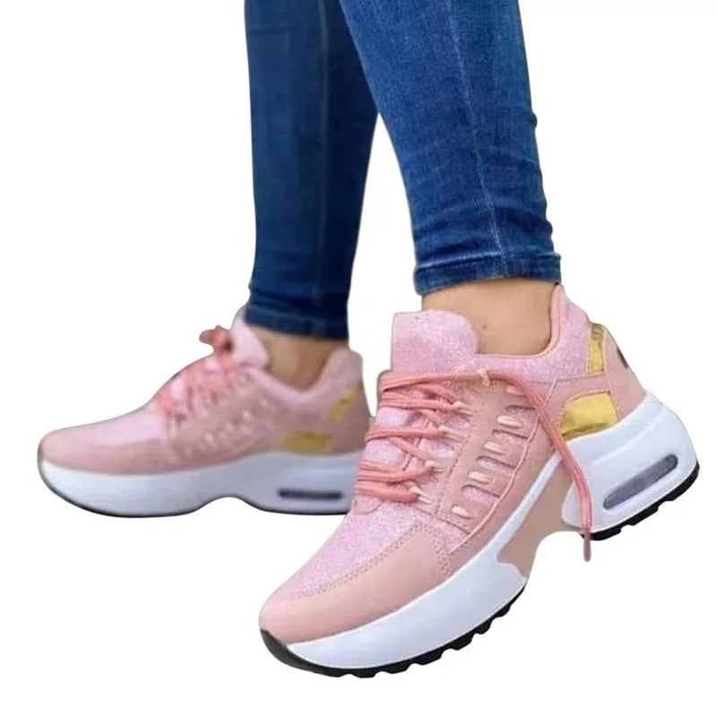 Vrouwen - Orthopedische Wandelschoenen - Antislip Steunzolen - Pijnverlichting - ULTIEM COMFORT