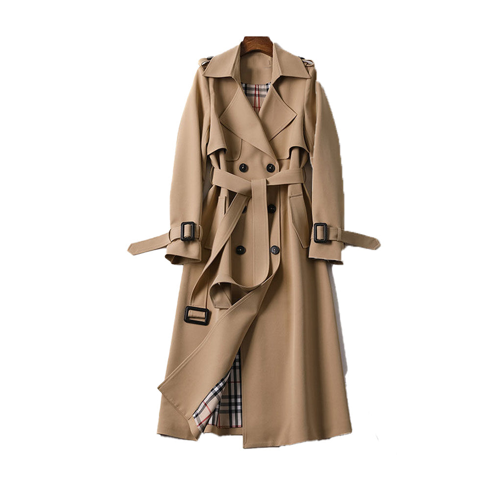 Trenchcoat - Vrouwen - Dubbele knoop - Trenchcoat - Stijlvol