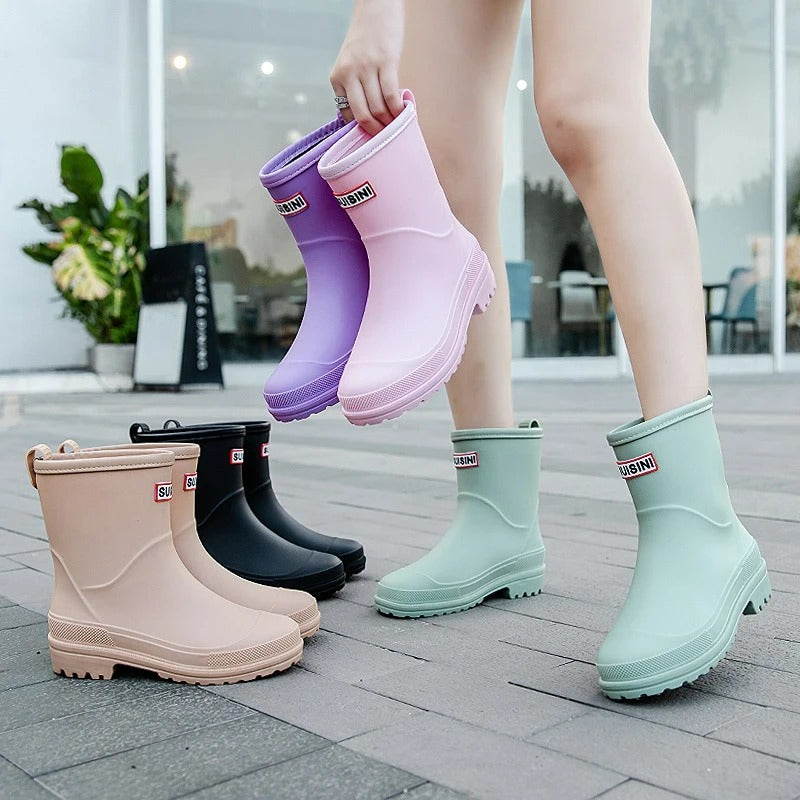 Regenlaarzen - Vrouwen - Comfortabel - Waterdicht - Luna